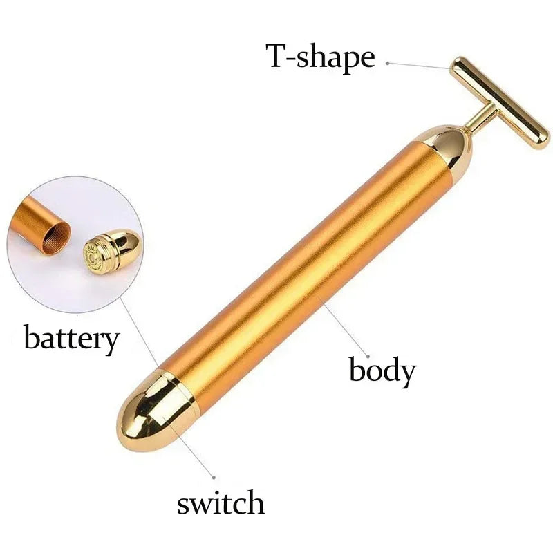 Radiant Glow Gold Beauty Tool