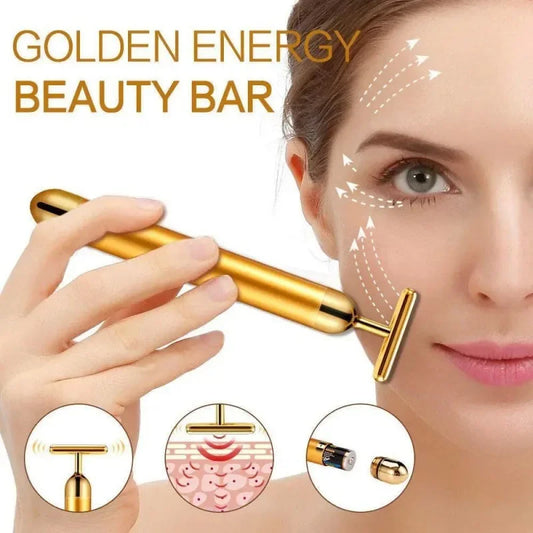 Radiant Glow Gold Beauty Tool