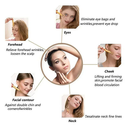 Radiant Glow Gold Beauty Tool