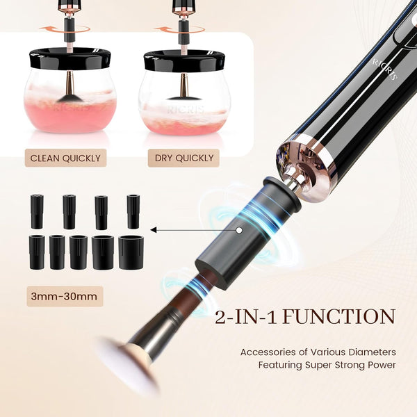 Quick Spin Makeup Brush Cleaner