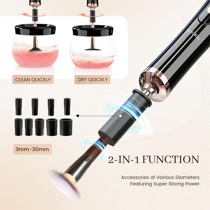 Quick Spin Makeup Brush Cleaner
